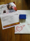 YUIさんのフライヤーと麻衣さんの会報♪