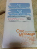 絢香さんのファンクラブ「One Message」からの郵送物♪