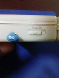 ニンテンドーDSi用タッチペン スマイルスライムを取り付けた画像♪