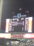 2012年9月26日(水)の神宮球場