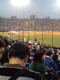 2013年の神宮球場での開幕戦の様子