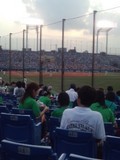 2013年8月22日(木)の神宮球場